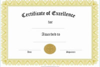 New Powerpoint Award Certificate Template
