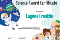 Professional 10 Science Fair Winner Certificate Template Ideas