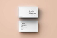 Professional Blank Business Card Template Download