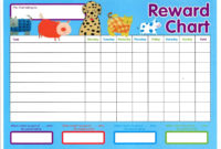 Professional Blank Reward Chart Template
