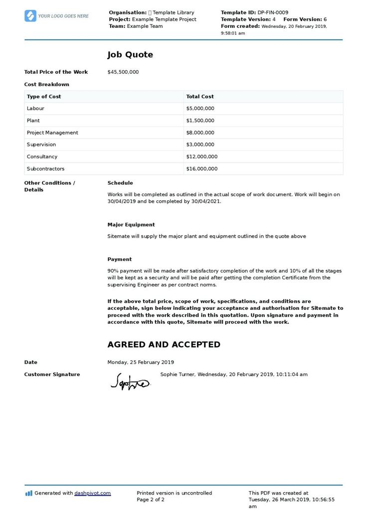 Professional Certificate Of Construction Completion Template