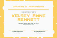 Professional Free Funny Certificate Templates For Word