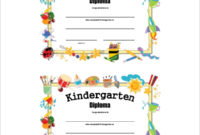Professional Kindergarten Graduation Certificates To Print Free