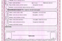 Professional Mexican Birth Certificate Translation Template
