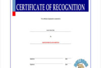 Professional Physical Fitness Certificate Template Editable