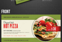 Professional Pizza Gift Certificate Template