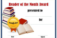 Professional Star Reader Certificate Templates
