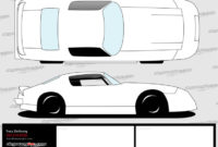 Simple Blank Race Car Templates