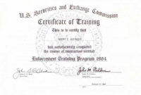 Simple Continuing Education Certificate Template