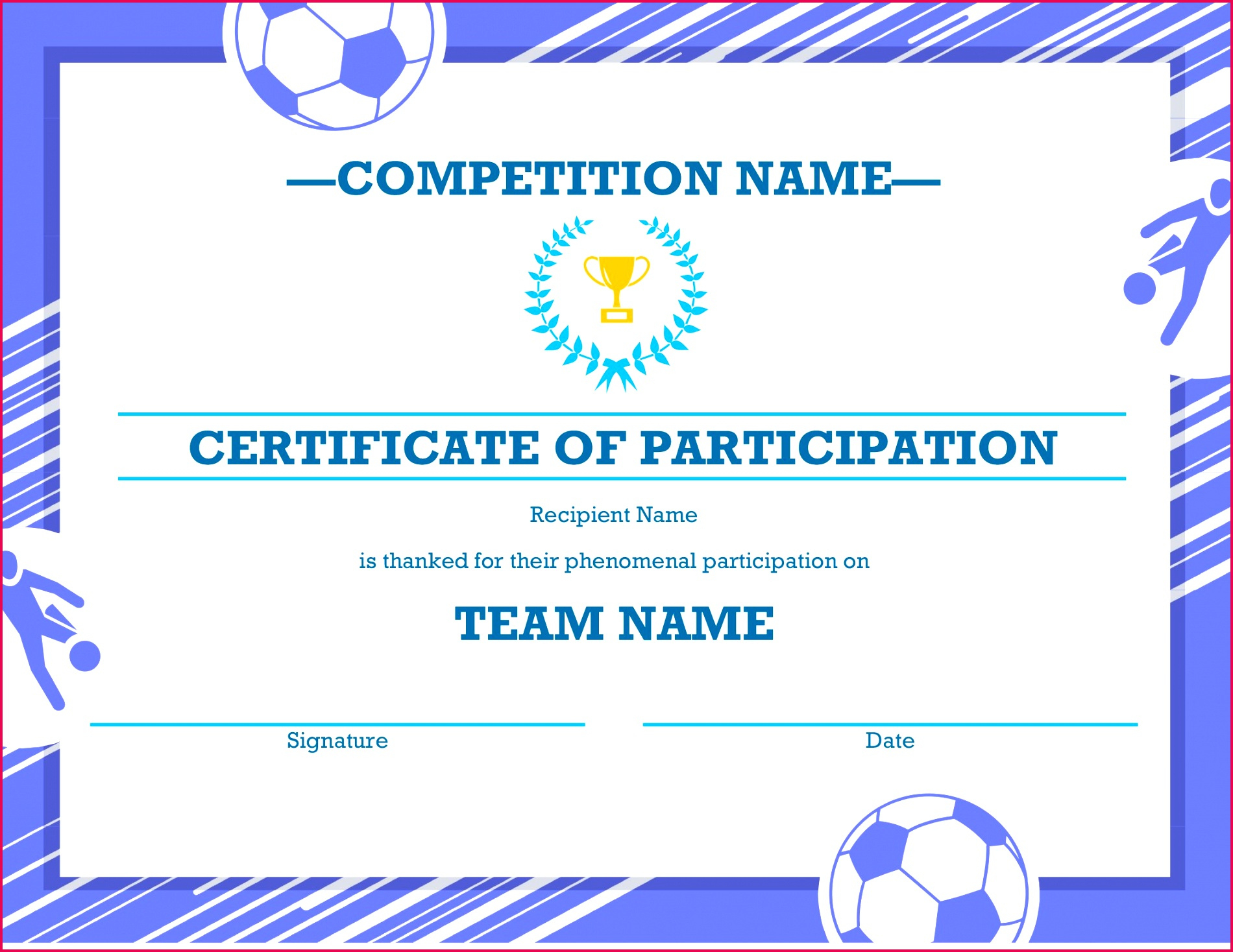 Simple Employee Of The Month Certificate Templates