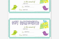 Simple Free Funny Certificate Templates For Word