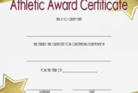 Simple Outstanding Volunteer Certificate Template