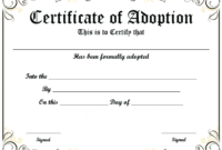 Simple Puppy Birth Certificate Free Printable 8 Ideas