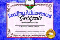 Simple Reader Award Certificate Templates