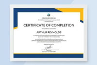 Simple Robotics Certificate Template Free