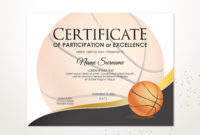 Simple Sportsmanship Certificate Template