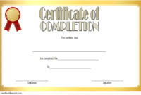 Simple Training Certificate Template Word Format