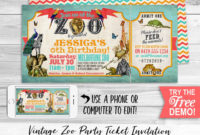 Simple Zoo Gift Certificate Templates Free Download