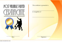 Stunning Basketball Gift Certificate Templates