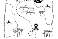 Stunning Blank Pirate Map Template