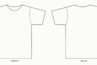 Stunning Blank T Shirt Design Template Psd