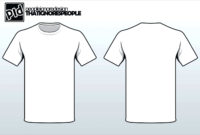 Stunning Blank T Shirt Design Template Psd