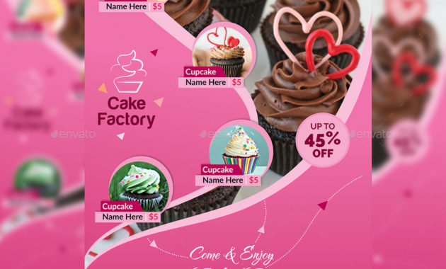 Stunning Cupcake Certificate Template Free 7 Sweet Designs