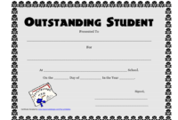 Stunning Free Student Certificate Templates