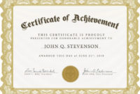 Top Anger Management Certificate Template Free
