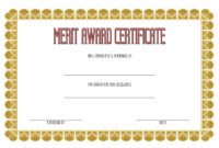 Top Award Certificate Templates Word 2007