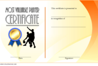 Top Basketball Tournament Certificate Template