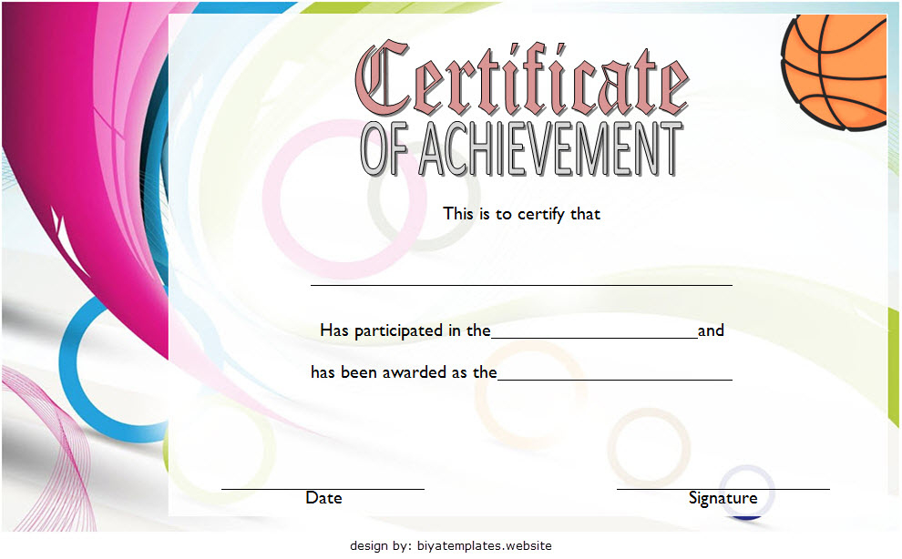 Top Basketball Tournament Certificate Template Free