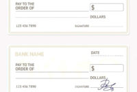 Top Blank Check Templates For Microsoft Word