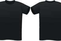 Top Blank T Shirt Outline Template