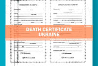Top Death Certificate Translation Template