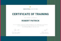 Top Firefighter Training Certificate Template