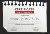 Top Free Art Certificate Templates