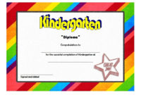 Top Kindergarten Graduation Certificates To Print Free