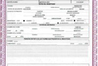 Top Mexican Birth Certificate Translation Template