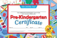 Top Pre K Diploma Certificate Editable Templates