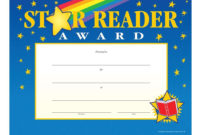Top Reading Achievement Certificate Templates