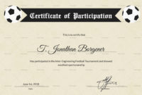 Top Sportsmanship Certificate Template
