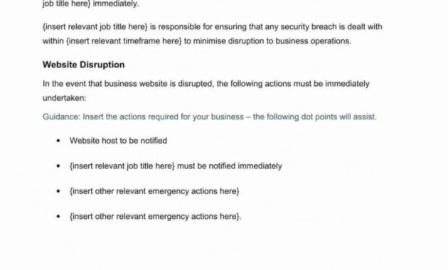Amazing Cyber Security Policy Template