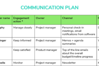Amazing Project Management Stakeholders Template