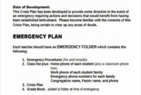Awesome Crisis Management Policy Template
