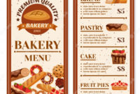 Awesome Free Bakery Menu Templates Download