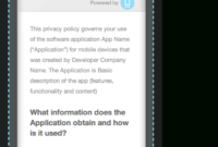 Best Mobile Device Management Policy Template