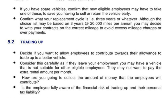 Fantastic Company Vehicle Policy Template