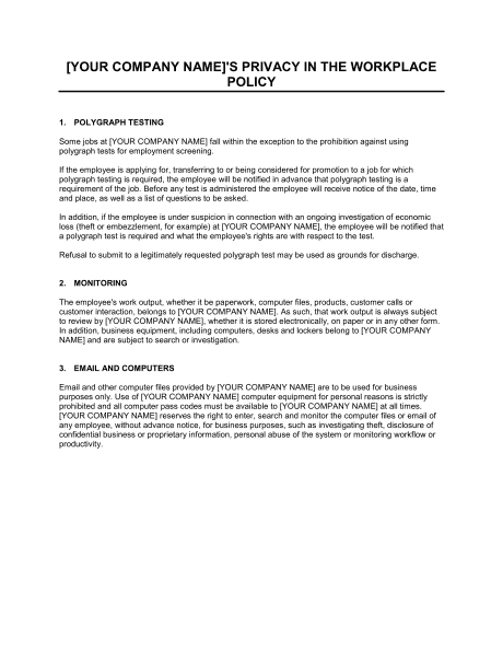 Fantastic Employee Vacation Policy Template
