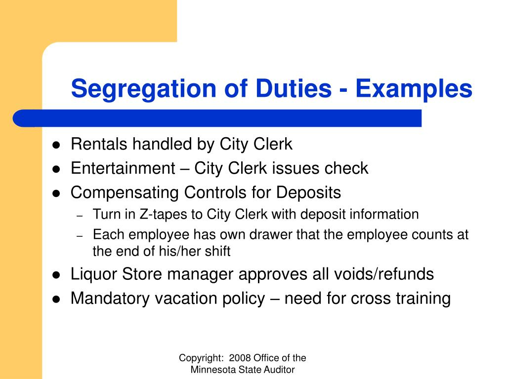 Fantastic Separation Of Duties Policy Template